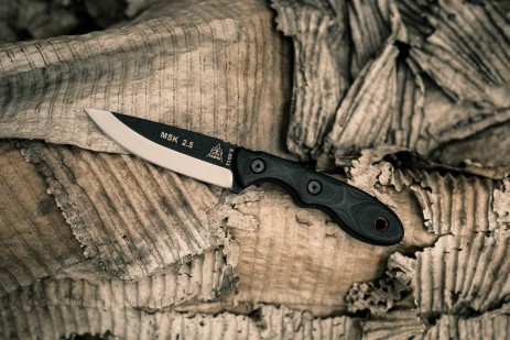 Mini Scandi Knife Green/Black G-10