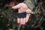 Mini Scandi Knife Black Linen Micarta 