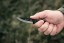 Mini Scandi Knife Green/Black G-10