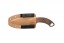 Viking Tactics Crusader Knife by VTAC with Tungsten Cerakote finish and Micarta handle and Kydex Sheath