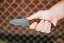 Viking Tactics Crusader Knife by VTAC with Tungsten Cerakote finish and Micarta handle
